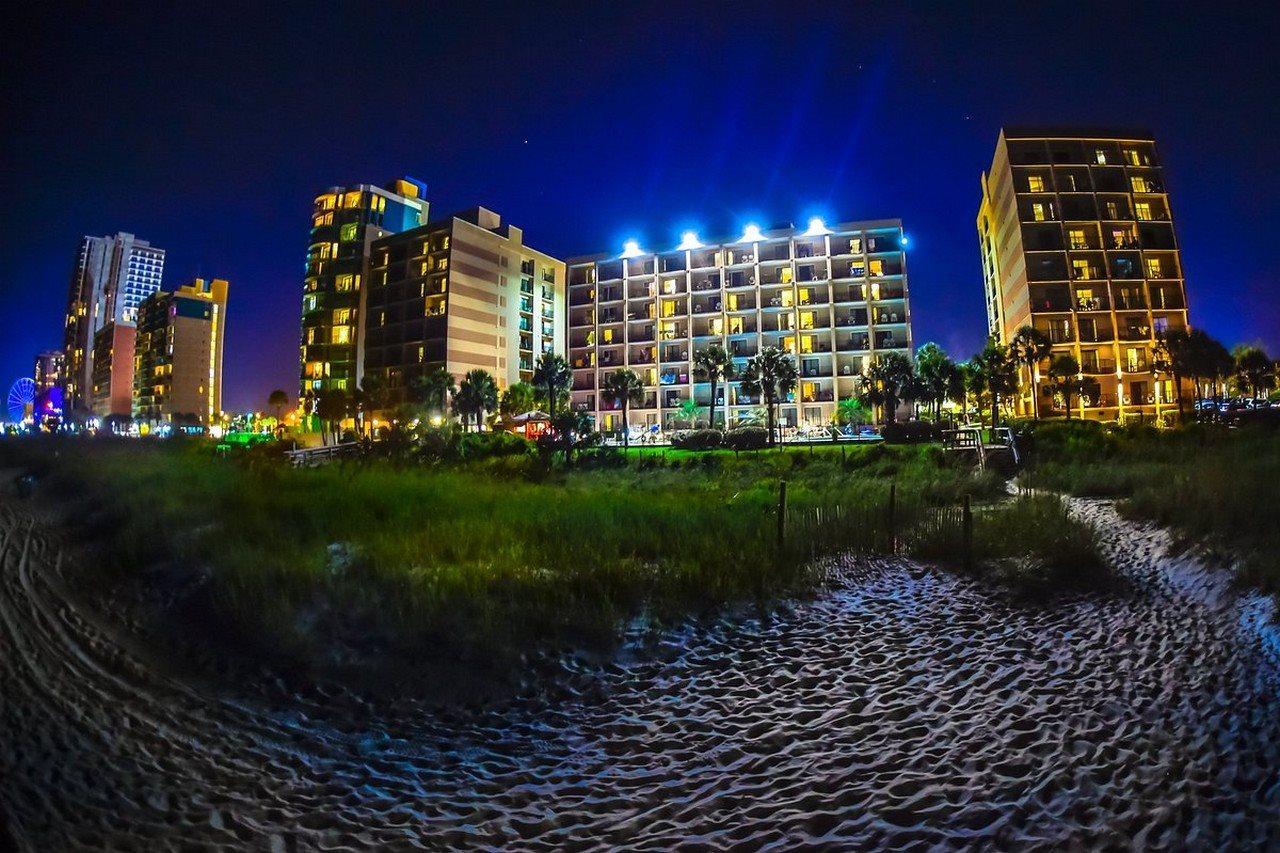 Sandcastle Oceanfront Resort At The Pavilion Myrtle Beach Exterior foto