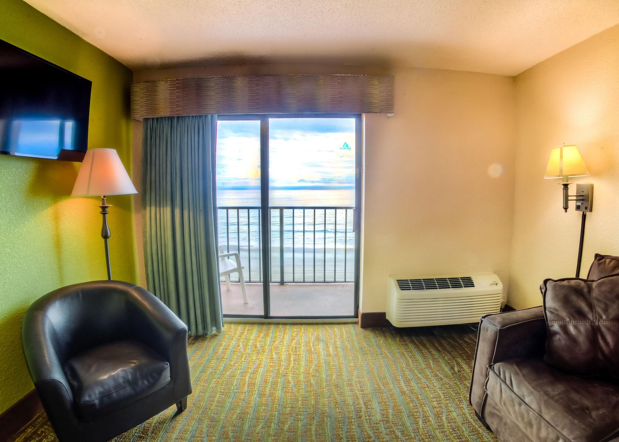 Sandcastle Oceanfront Resort At The Pavilion Myrtle Beach Exterior foto