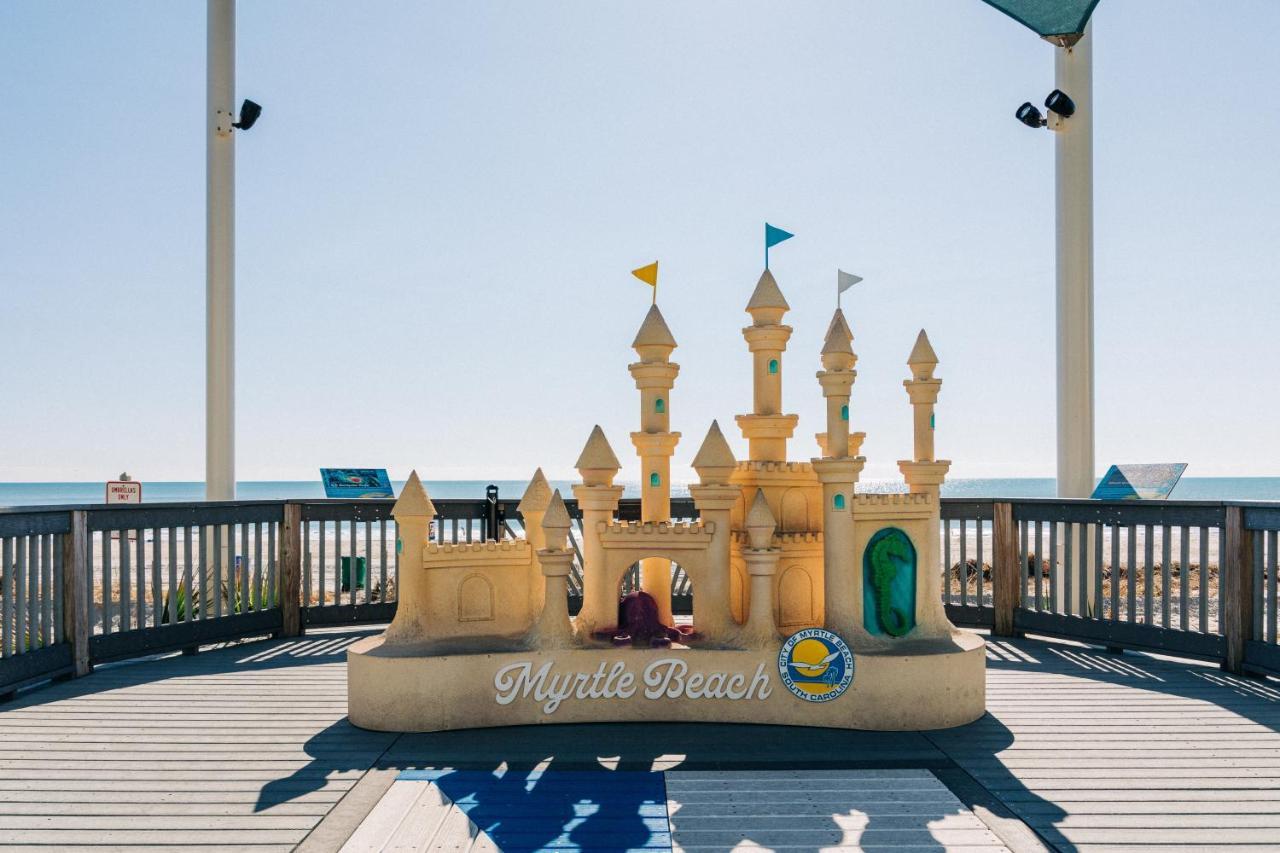 Sandcastle Oceanfront Resort At The Pavilion Myrtle Beach Exterior foto