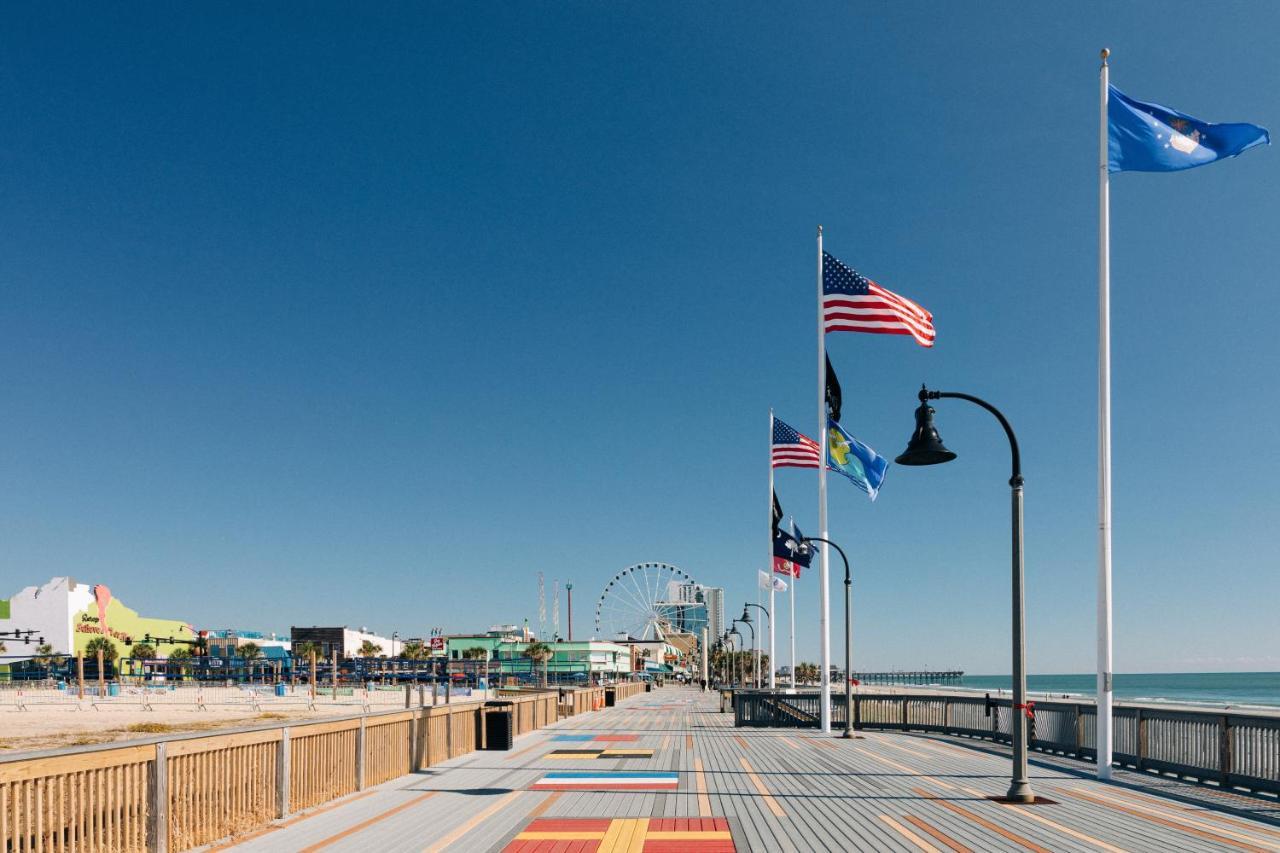 Sandcastle Oceanfront Resort At The Pavilion Myrtle Beach Exterior foto