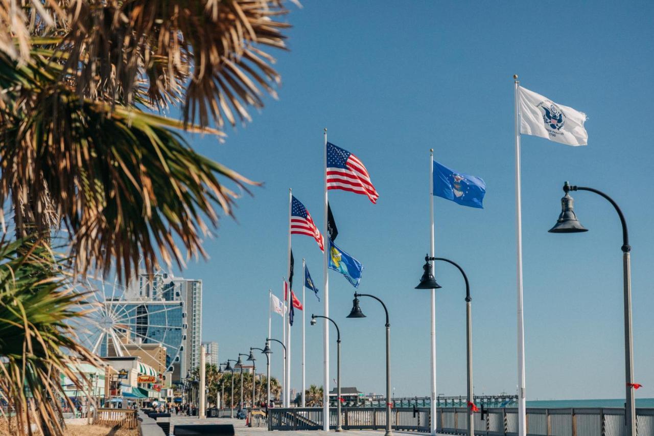 Sandcastle Oceanfront Resort At The Pavilion Myrtle Beach Exterior foto